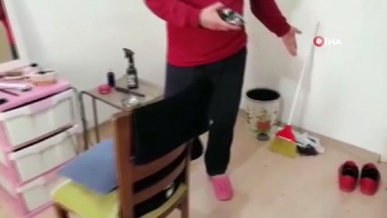 Yasağa rağmen evini kuaför salonuna çevirdi