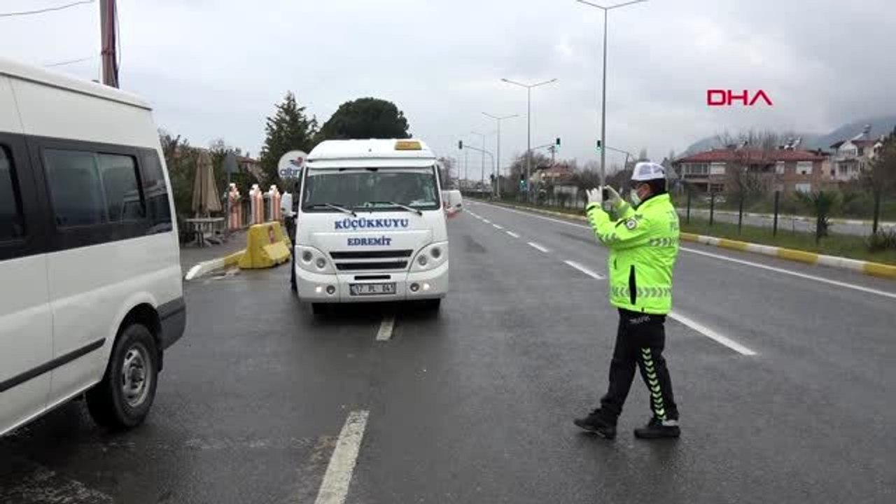 Balıkesir'de denetimler ve uyarılar artırıldı