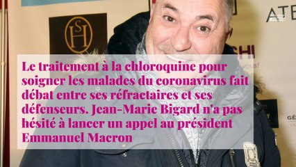 Jean-Marie Bigard défend la chloroquine : le professeur Didier Raoult l'a contacté