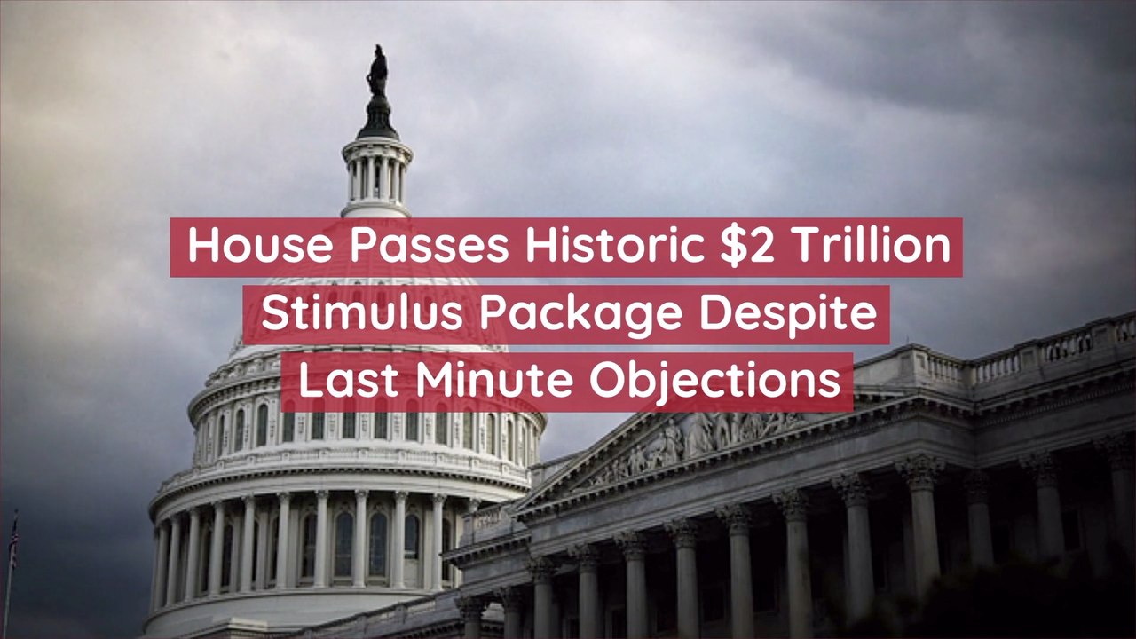 The Last Minute Objections Of Stimulus Bill