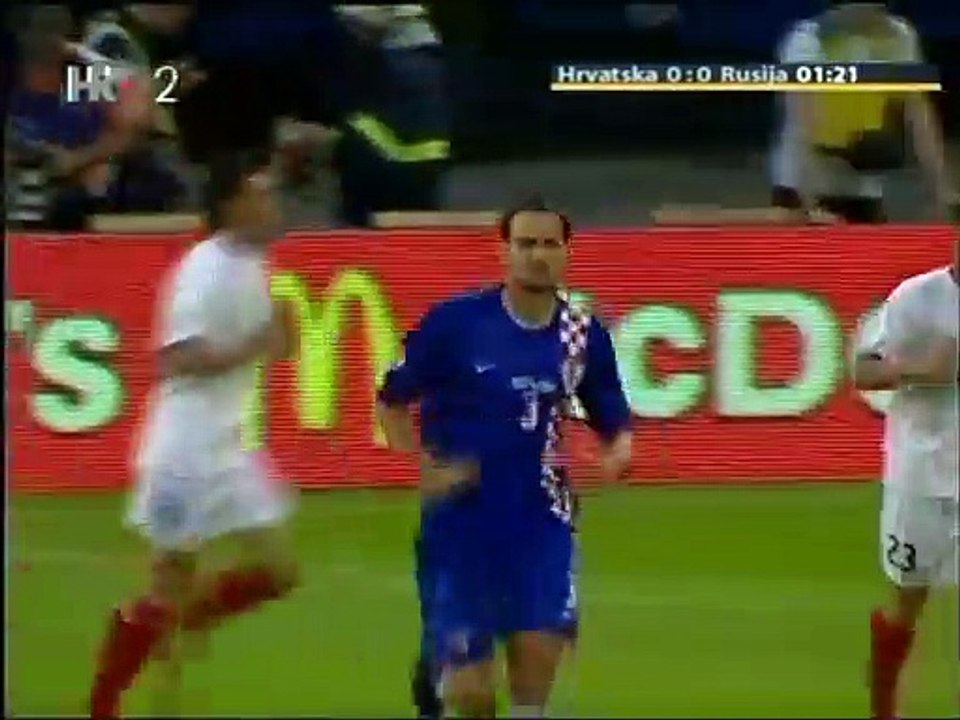 Hrvatska - Rusija 0_0 [2007] Kvalifikacije za EP 2008