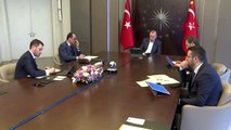 İSTANBUL-CUMHURBAŞKANI ERDOĞAN MİT BAŞKANI FİDAN'LA VİDEO KONFERANS YOLUYLA GÖRÜŞTÜ