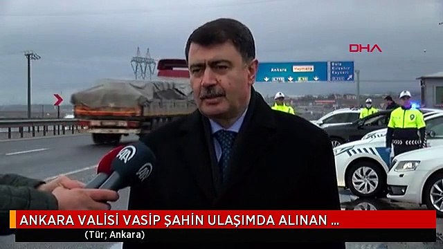 ANKARA VALİSİ VASİP ŞAHİN ULAŞIMDA ALINAN KORONAVİRÜS ÖNLEMLERİYLE İLGİLİ AÇIKLAMA YAPTI
