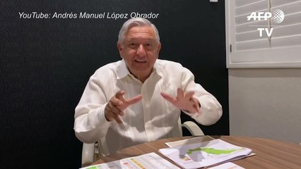 Presidente de México llama a "quedarse en casa" ante aumento de casos de COVID-19