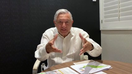 Presidente de México llama a "quedarse en casa" ante aumento de casos de COVID-19