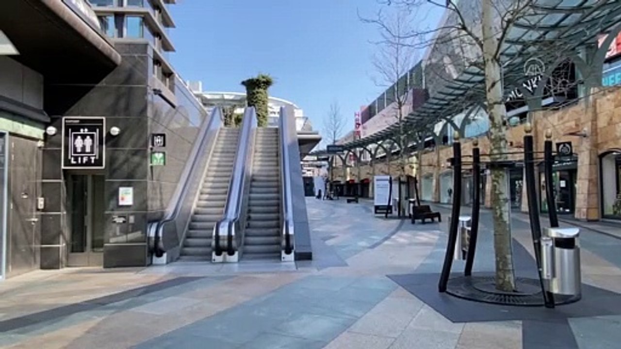 Sokaklar ve alışveriş merkezleri boş kaldı - ROTTERDAM