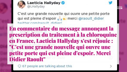 Laeticia Hallyday : son soutien inattendu au professeur Didier Raoult