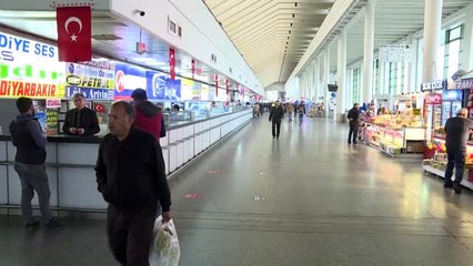 AŞTİ'de otobüs seferleri durduruldu