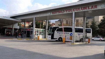 Otogarlarda koronavirüs tedbirleri - ISPARTA