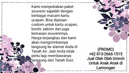 (PROMO) +62 813-2666-1515 | Jual Oleh Oleh Umroh Untuk Anak Anak di Lamongan