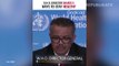 Direktur Jenderal World Health Organization (WHO), Tedros Adhanom Ghebreyesus