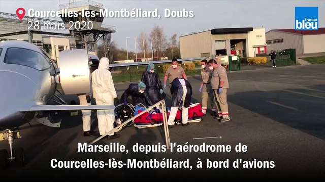 Covid-19 : l'aérodrome de Courcelles-lès-Montbéliard mobilisé