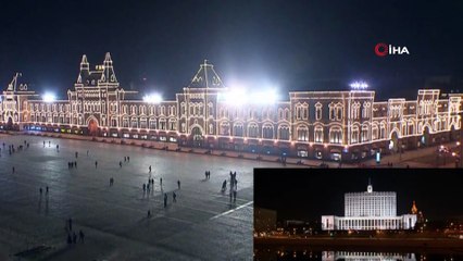 - Kremlin Sarayı'nın ışıkları kapatıldı