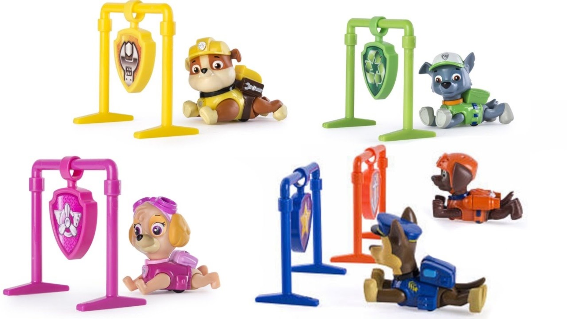 paw patrol pull back racers