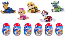 Paw Patrol Pull Back Racing Pups Open Surprise Eggs