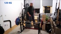 Olympic weightlifting training with pulls, shrugs and rack pulls