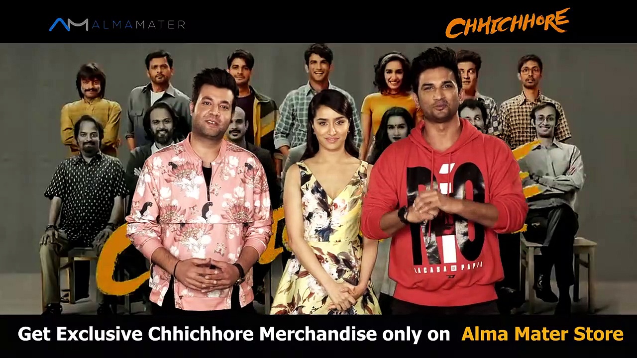 Get Exclusive Chhichhore Merchandise Only On Alma Mater Store | Custom Clothing India
