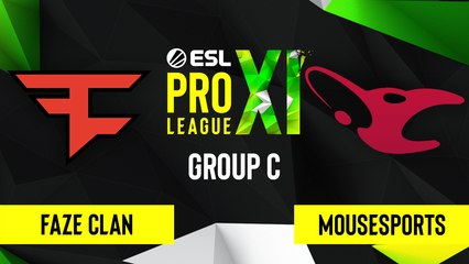 CSGO - mousesports vs. FaZe Clan [Train] Map 2 - ESL Pro League Season 11 - Group C