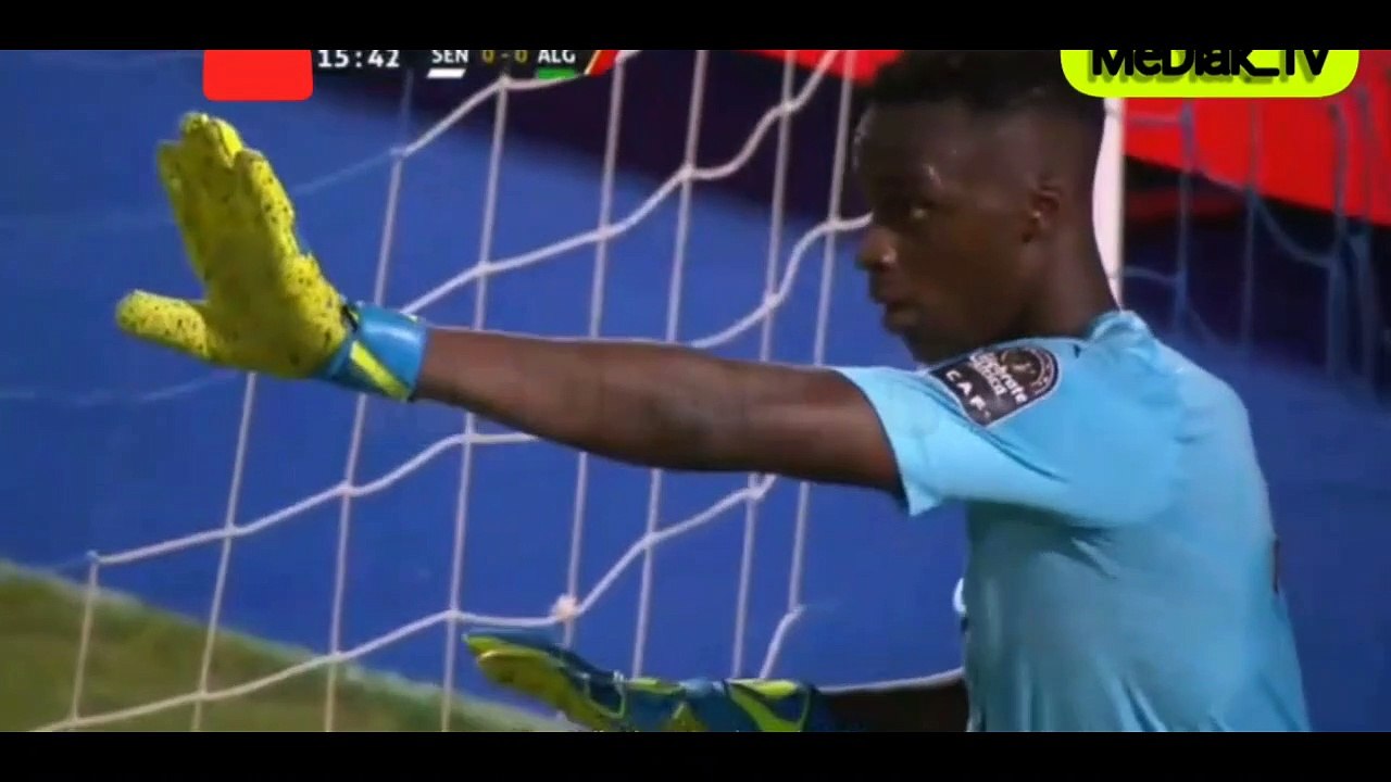 مباراة الجزائر السينغال الدور الاول 1-0  الشوط الاول  -- algerie vs senegal 2019