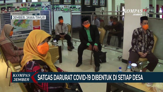 Pemerintah Bentuk Satgas Darurat Covid-19 Tingkat Desa
