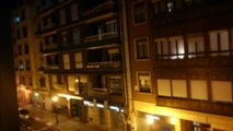 Vecinos de Bilbao mantienen su apoyo a los sanitarios
