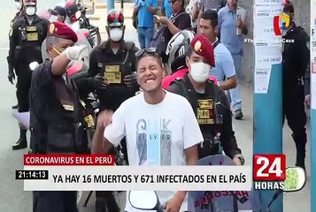 Estado de emergencia: se elevan a 671 los infectados, hay 84 hospitalizados y 33 están en UCI