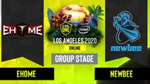 Dota2 - EHOME vs. Newbee - Game 1 - Group Stage - CN - ESL One Los Angeles