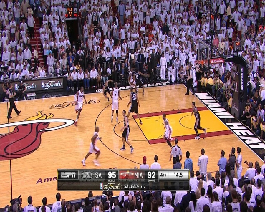 NBA plays of the decade - Ray Allen's incredibl...