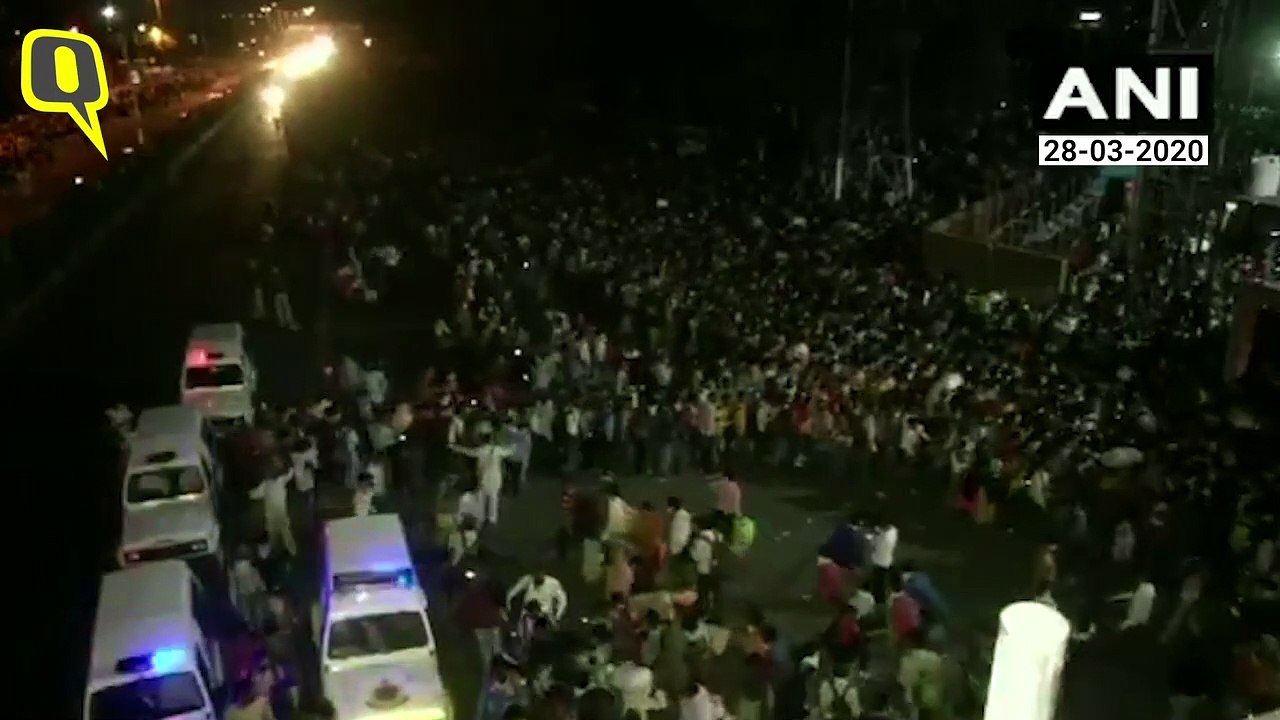 Migrant Labourers Crowd Delhi's Anand Vihar To Find Buses Headed Home