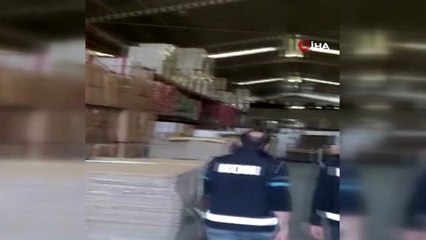 Adana'da sahte dezenfektan operasyonu...Piyasa değeri 1.5 milyon lira olan sahte dezenfektan ele...
