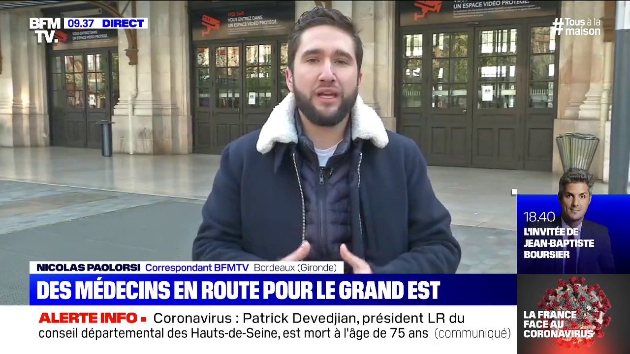 Coronavirus: 19 soignants sont partis de la Nouvelle-Aquitaine pour venir en renfort dans le Grand Est