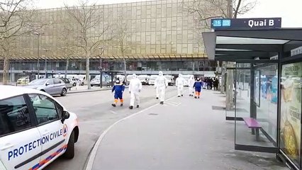 Nancy : l'évacuation de malades du coronavirus en TGV vers le sud-ouest