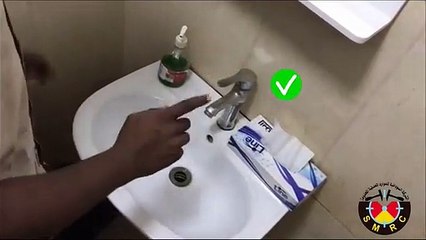 الطريقة الصحيحة لغسل اليدين