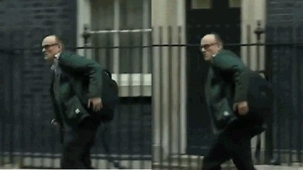 இங்கிலாந்து பிரதமர் போரிஸுக்கு கொரோனா.. வீட்டிலிருந்து தலைத்தெறிக்க ஓடும் மூத்த ஆலோசகர் - வீடியோ