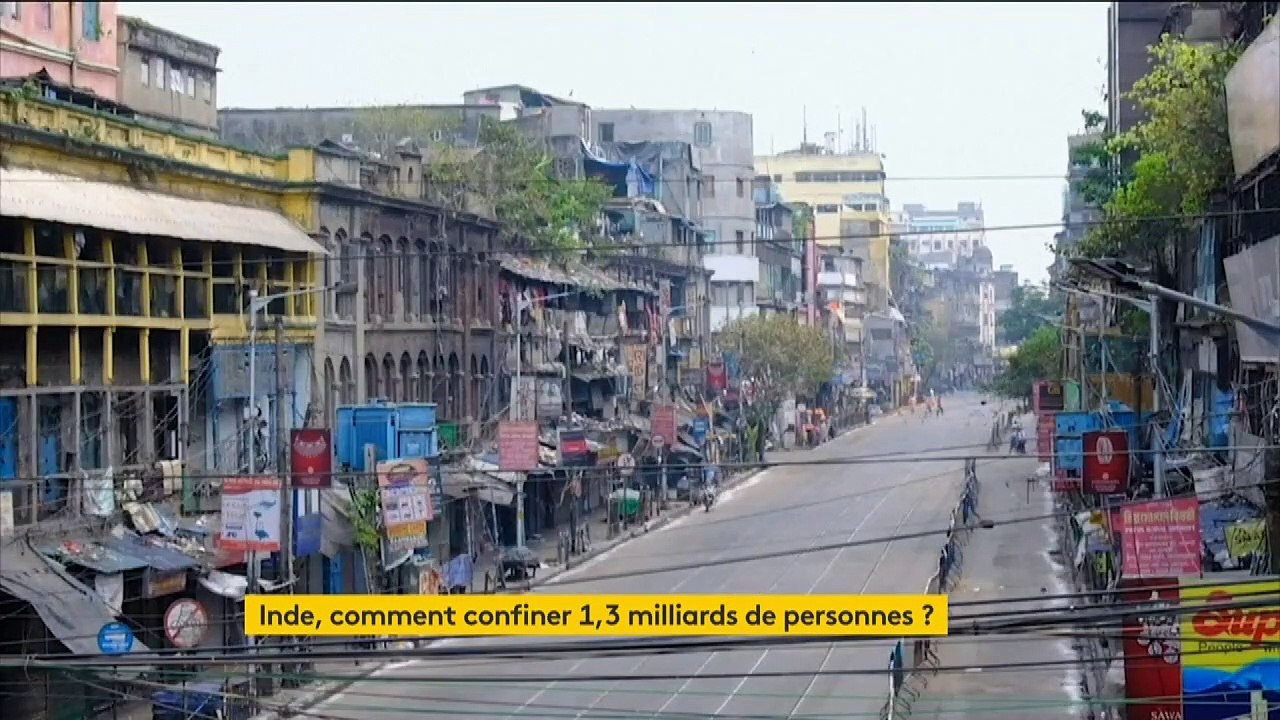 Inde : quelles méthodes pour confiner 1,3 milliard de personnes ?
