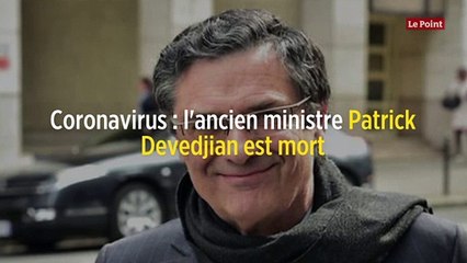 Coronavirus : l'ancien ministre Patrick Devedjian est mort