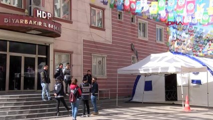 HDP önündeki eylemde 209'uncu gün