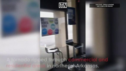 Huge Tornado Rips Through Residential Area