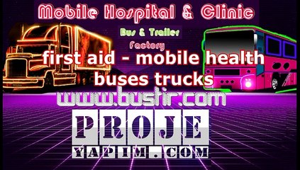 Mobile Hospital Clinic Container Medical Bus Trailer Manufacture