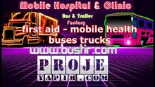 Mobile Hospital Clinic Container Medical Bus Trailer Manufacture