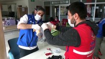 Sağlık çalışanları için koruyucu maske üretimine başlandı - ERZİNCAN