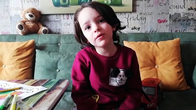 Eskişehir'de ana sınıfı öğrencilerinden videolu 'Evde kal' çağrısı