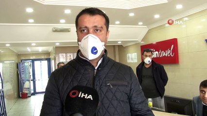 Seyahat izin belgesini alan Esenler Otogarı’na koşuyor