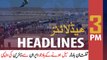 ARYNews Headlines | Hundreds enter Pakistan from Taftan despite border closure | 3 PM | 29 March 2020