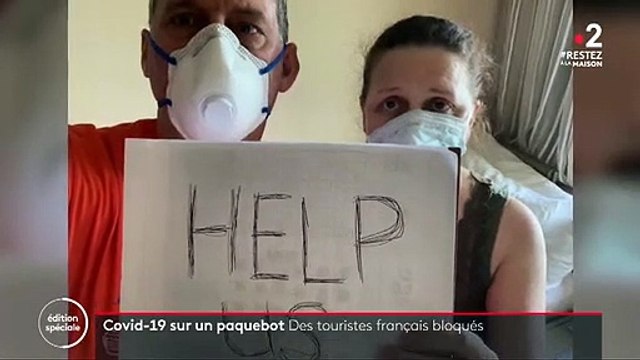 L'appel au secours des Français bloqués sur un paquebot où le virus circule : Si personne ne vient nous aider, nous sommes des condamnés à mort