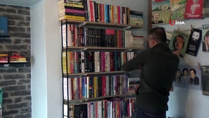 İnsanlar evde kalsın diye evlere kitap servisine başladı