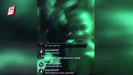 Büyükçekmece'de korona varken ev partisi yaptılar!