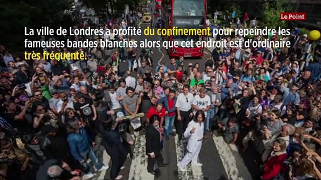 Confinement : le passage piéton d'Abbey Road s'offre un lifting