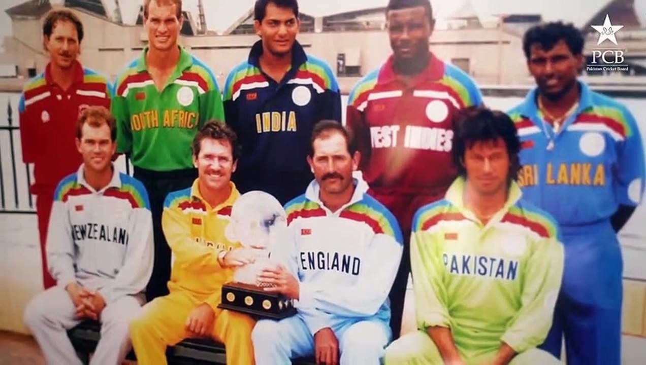 The beautiful World Cup 1992 trophy remains a jewel of the NCA, Lahore's library