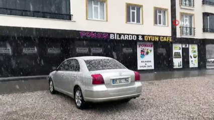 Bitlis’te lapa lapa kar yağışı